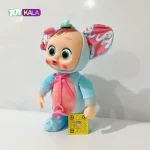 عروسک دختر موزیکال کرایبیبی آبی 30 سانتیمتر