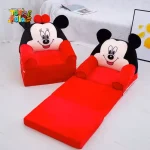 مبل تختخوابی کودک مدل مدل مینی موس مخمل