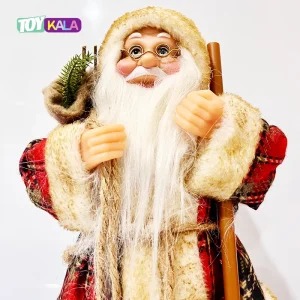 عروسک بابانوئل کریسمس وارداتی 30 سانتیمتر (کد 104)