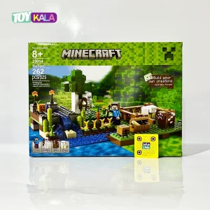 اسباب بازی لگو ماینکرافت 262 قطعه مدل مزرعه 154 اسباب بازی لگو ماینکرافت 262 قطعه مدل مزرعه