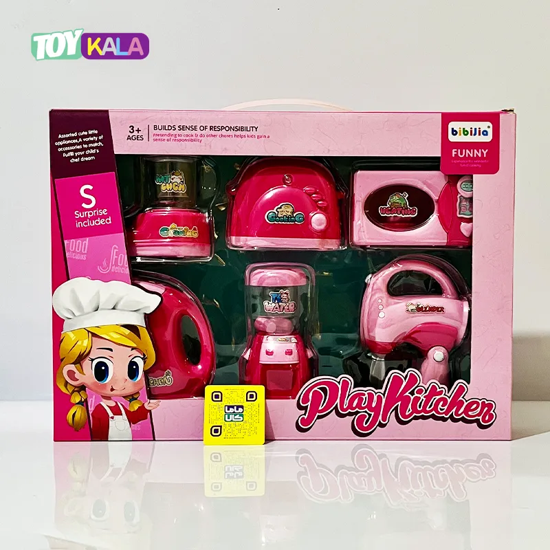 اسباب بازی ست لوازم آشپزخانه موزیکال طرح Play Kitchen