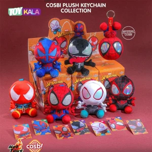 عروسک مرد عنکبوتی و ونوم بلایندباکس شانسی سری Cosbi Spider-Man کازبی