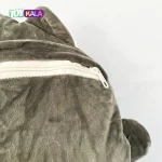 عروسک پتوبالشتی سگ هاسکی با جای دست 50 سانتیمتر