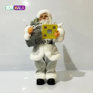 عروسک بابانوئل کریسمس وارداتی 30 سانتیمتر (کد 112) 142 عروسک بابانوئل کریسمس وارداتی 30 سانتیمتر (کد 112)