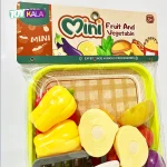 اسباب بازی ست میوه و سبزیجات برشی مدل Mini