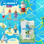 عروسک بیکینی باتم بلایندباکس شانسی سری Bikini Bottom Buddies پاپمارت