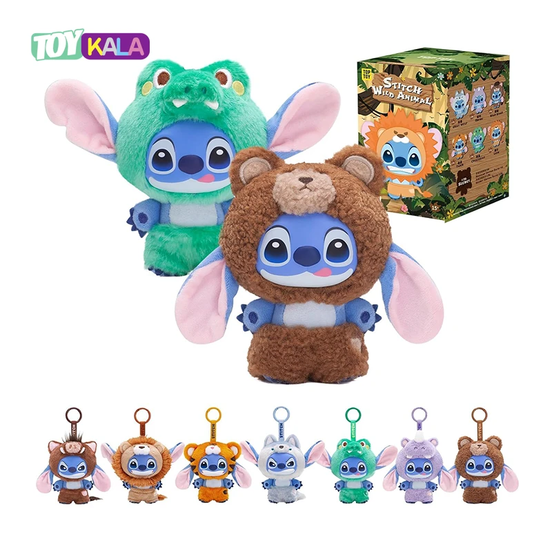 عروسک استیچ لباس حیوانات بلایندباکس شانسی سری Stitch Wild Animal تاپتوی 1 عروسک استیچ لباس حیوانات بلایندباکس شانسی سری Stitch Wild Animal تاپتوی
