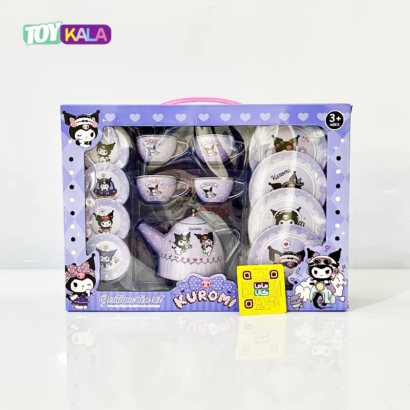 اسباب بازی ست چایخوری کرومی طرح Boutique Tea Set 1 اسباب بازی ست چایخوری کرومی طرح Boutique Tea Set
