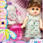 ست عروسک نوزاد موزیکال با وسایل نوزادی ArkaToys کد 112