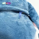 عروسک استیچ بچه دار پرزی 50 سانتیمتر