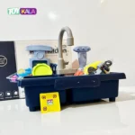 اسباب بازی سینک ظرفشویی آبی کد2 مدل Home Kitchen