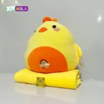 عروسک جوجه پتوبالشتی مدل رنگین کمان 45 سانتیمتر