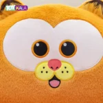 مبل تختخوابی کودک مدل گارفیلد نارنجی مخمل