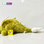 عروسک دایناسور سبز بالشتی وارداتی 70 سانتیمتر