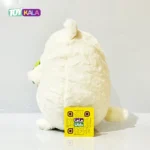 عروسک گربه سفید مدل آووکادو به دست 30 سانتیمتر