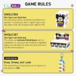 عروسک میکی موس بلایندباکس شانسی سری Mickey Family پاپ مارت