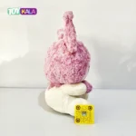 عروسک کرومی بنفش مدل قلب بدست 35 سانتیمتر