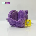 چشم بند عروسکی بالشتی طرح کرومی بنفش