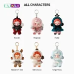 عروسک اسکول پاندا بلایندباکس شانسی سری SkullPanda Winter پاپ مارت