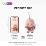 عروسک اسکول پاندا بلایندباکس شانسی سری SkullPanda Winter پاپ مارت