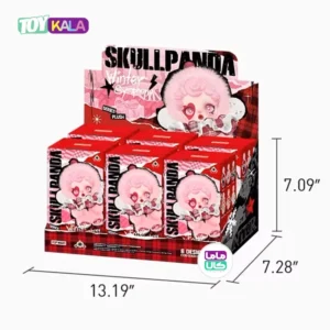 عروسک اسکول پاندا بلایندباکس شانسی سری SkullPanda Winter پاپ مارت