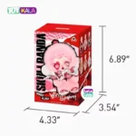 عروسک اسکول پاندا بلایندباکس شانسی سری SkullPanda Winter پاپ مارت