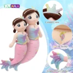 عروسک پری دریایی دیزنی سایز بزرگ 90 سانتیمتر